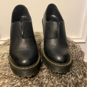 Dr.marten cordeli pebble grain leather boots size 5